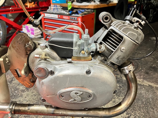 Sachs 502 Handschalter Motor