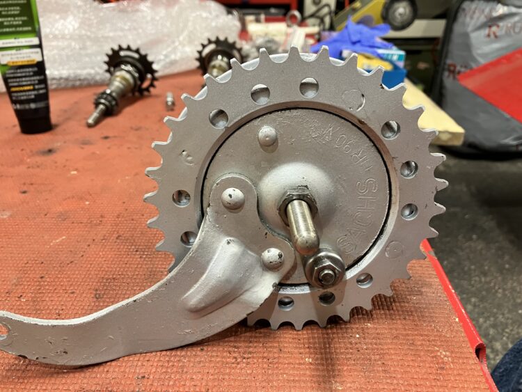 Rücktrittnabe HR 90V mit Zahnkranz 34 Z. – Bild 4
