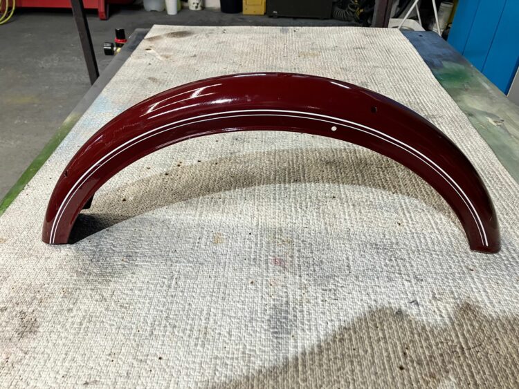 Mofa Schutzblech für vorne Sachs 502 Pony/Rixe – Bild 5